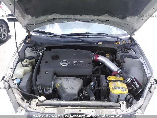 1N4AL11D43C275642 - 2003 NISSAN ALTIMA S/SL SILVER photo 10