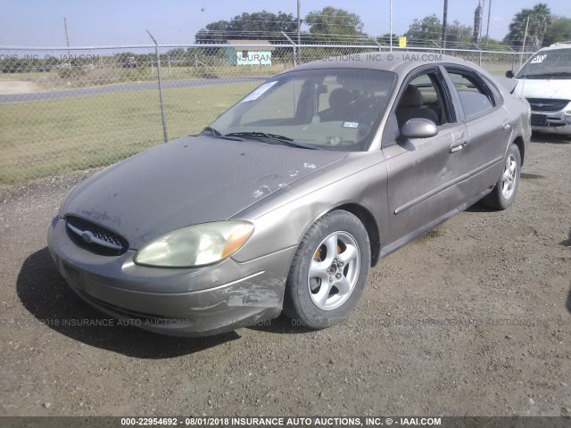 1FAFP55U73A237698 - 2003 FORD TAURUS SES GOLD photo 2