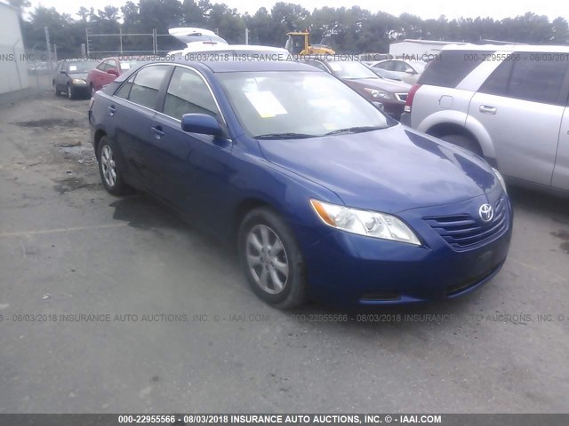 JTNBE46KX73077229 - 2007 TOYOTA CAMRY NEW GENERAT  BLUE photo 1