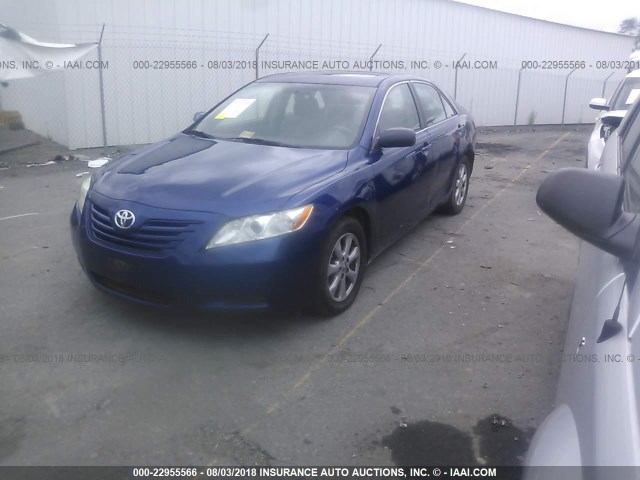 JTNBE46KX73077229 - 2007 TOYOTA CAMRY NEW GENERAT  BLUE photo 2