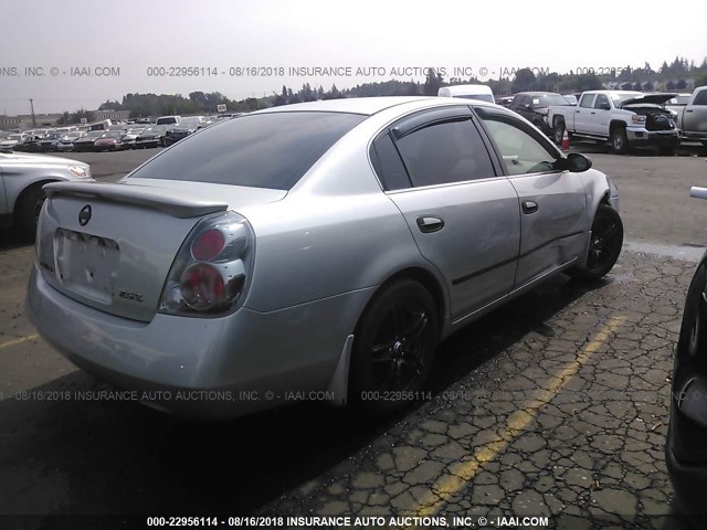 1N4AL11E96C107654 - 2006 NISSAN ALTIMA S/SL SILVER photo 4