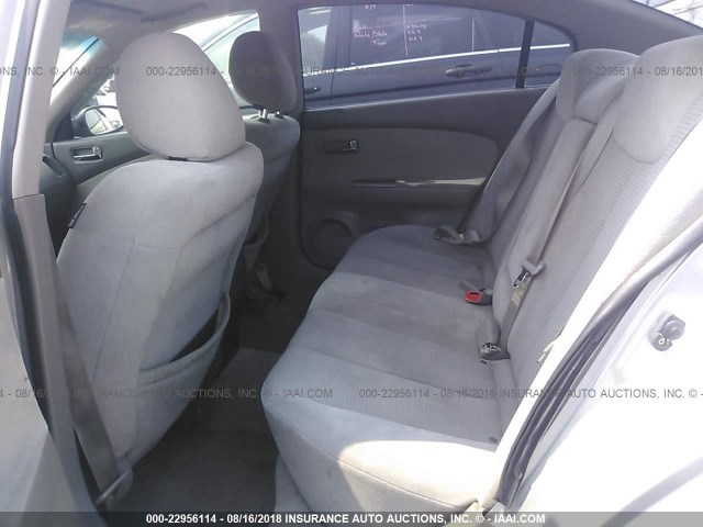 1N4AL11E96C107654 - 2006 NISSAN ALTIMA S/SL SILVER photo 8