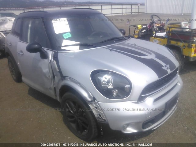 WMWZC5C51FWP47001 - 2015 MINI COOPER S COUNTRYMAN SILVER photo 1