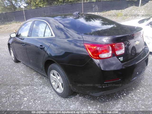 1G11C5SA5GU112738 - 2016 CHEVROLET MALIBU LIMITED LT BLACK photo 3