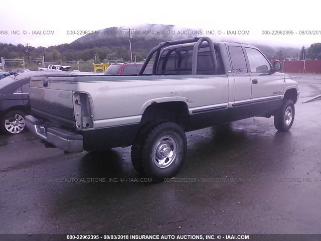 1B7KF23Z0WJ189779 - 1998 DODGE RAM 2500 GRAY photo 4