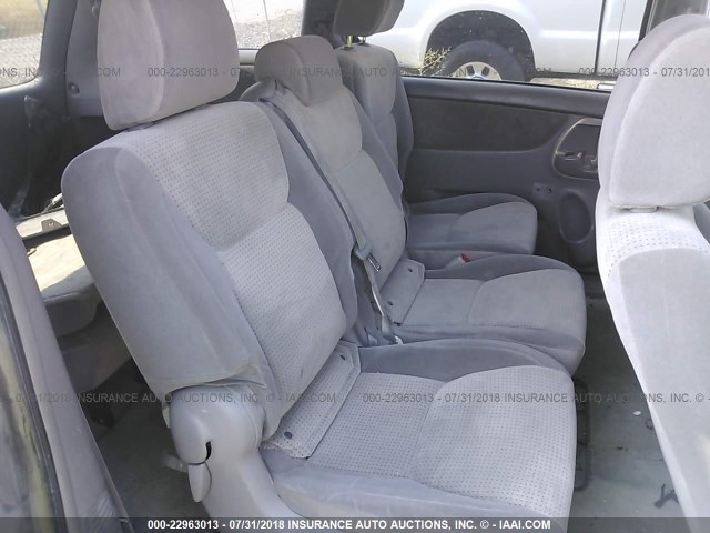 5TDKK4CC4AS321621 - 2010 TOYOTA SIENNA CE/LE SILVER photo 8