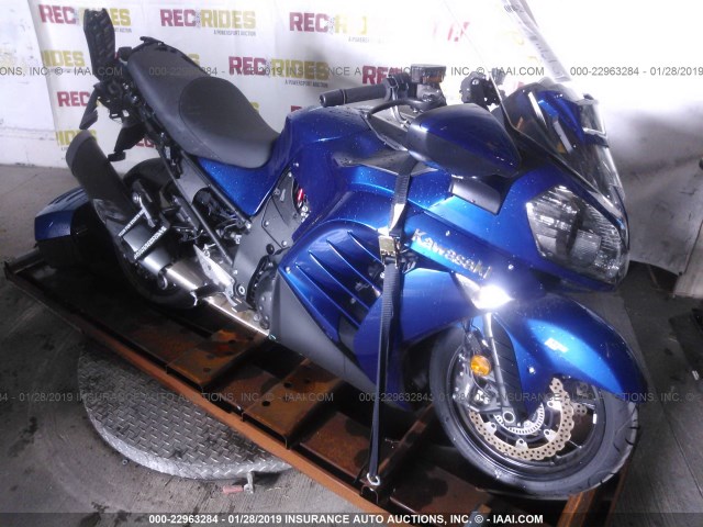 JKBZGNE16HA007032 - 2017 KAWASAKI ZG1400 E BLUE photo 1