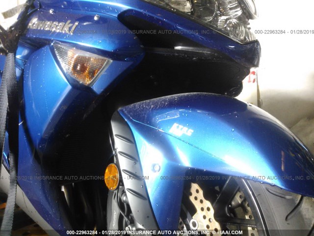 JKBZGNE16HA007032 - 2017 KAWASAKI ZG1400 E BLUE photo 5