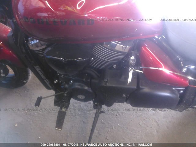 JS1VY55A0H2100025 - 2017 SUZUKI VZ1500 RED photo 9