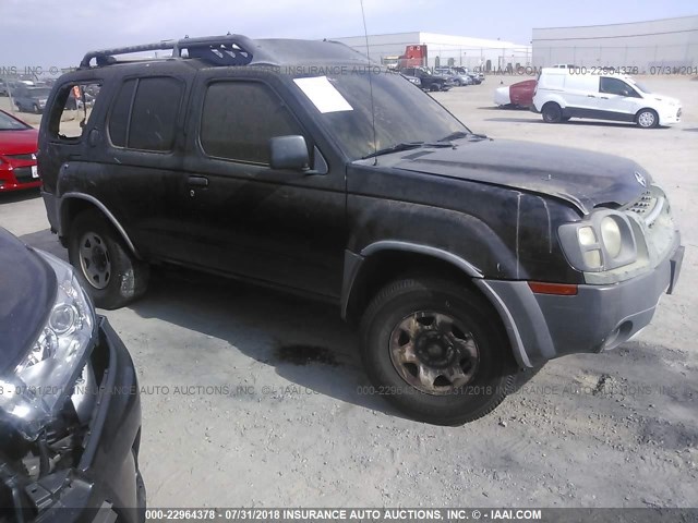 5N1DD28T53C653583 - 2003 NISSAN XTERRA XE BLACK photo 1