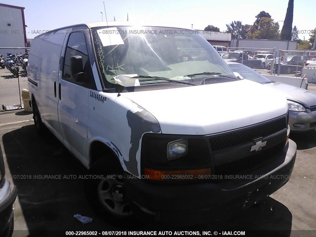 1GCFG15X161195529 - 2006 CHEVROLET EXPRESS G1500  WHITE photo 1