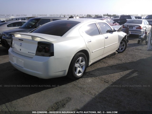 2B3CA3CV9AH218293 - 2010 DODGE CHARGER SXT WHITE photo 4