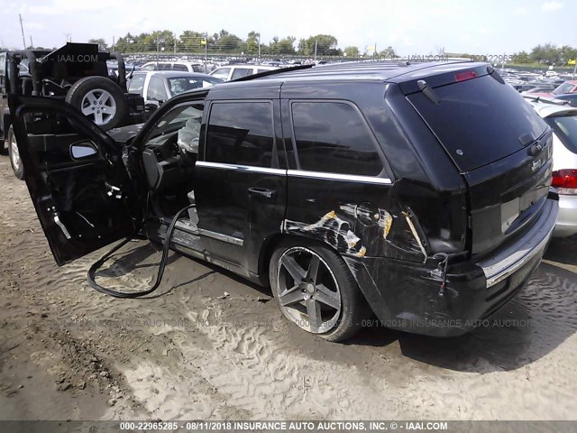 1J8HR78317C624925 - 2007 JEEP GRAND CHEROKEE SRT-8 BLACK photo 3