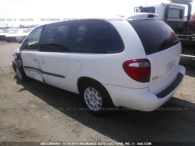 2D4GP44333R116117 - 2003 DODGE GRAND CARAVAN SPORT WHITE photo 3