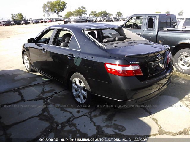 4T1BE46K49U899232 - 2009 TOYOTA CAMRY SE/LE/XLE BLACK photo 3