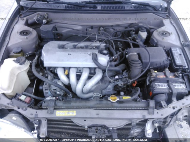 2T1BR18E0WC033888 - 1998 TOYOTA COROLLA VE/CE/LE TAN photo 10