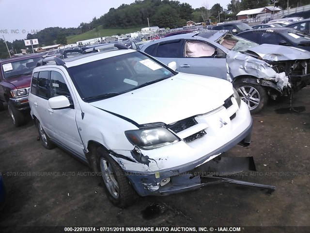 JA4LZ41G43U094512 - 2003 MITSUBISHI OUTLANDER XLS WHITE photo 1