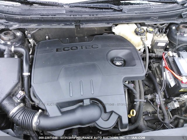 1G1ZC5E09CF256328 - 2012 CHEVROLET MALIBU 1LT BLACK photo 10