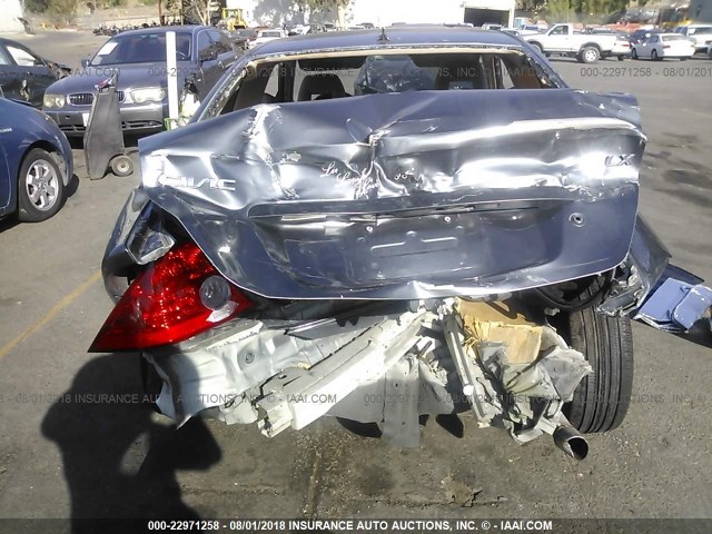 1HGEM22144L082493 - 2004 HONDA CIVIC DX VP GRAY photo 6