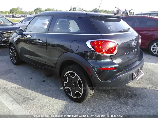 WMWSS1C58EWN94564 - 2014 MINI COOPER PACEMAN BLACK photo 3