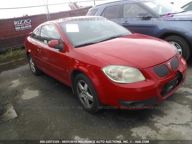 1G2AS18H397134234 - 2009 PONTIAC G5 RED photo 1