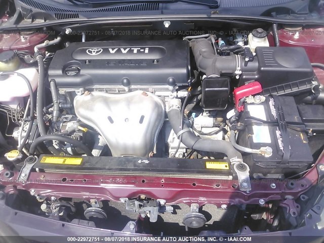 JTKDE3B79A0310091 - 2010 TOYOTA SCION TC იასამნისფერი ფოტო 10