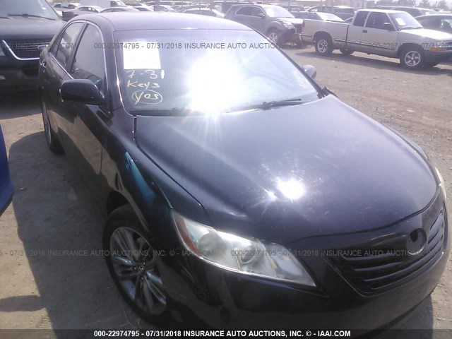 4T1BK46K88U057212 - 2008 TOYOTA CAMRY LE/XLE/SE BLACK photo 1