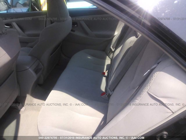 4T1BK46K88U057212 - 2008 TOYOTA CAMRY LE/XLE/SE BLACK photo 8