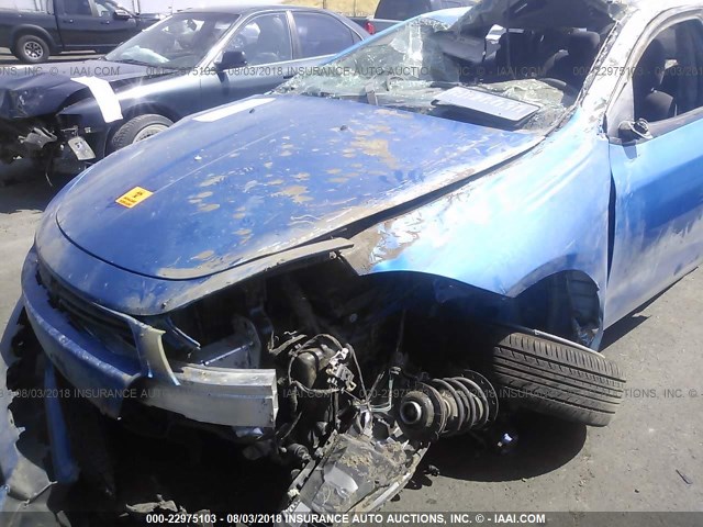 1C3CDFBBXGD660685 - 2016 DODGE DART SXT BLUE photo 6