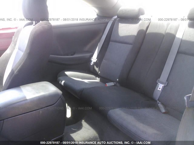 4T1CE38P75U991484 - 2005 TOYOTA CAMRY SOLARA SE/SLE RED photo 8