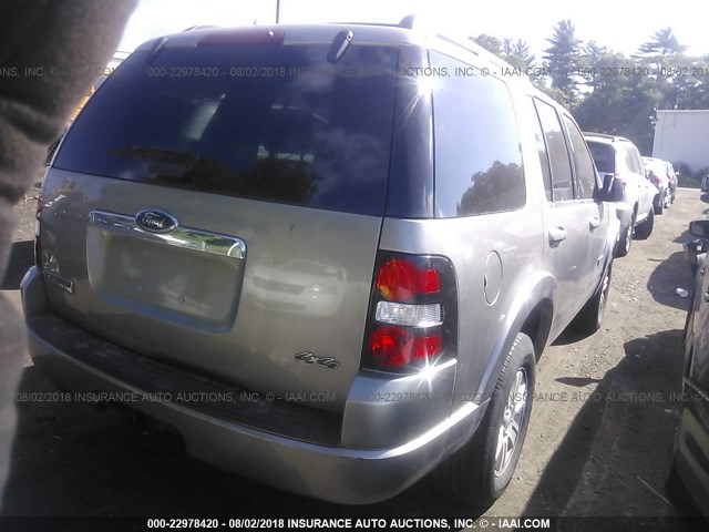 1FMEU73E98UA68310 - 2008 FORD EXPLORER XLT SILVER photo 4