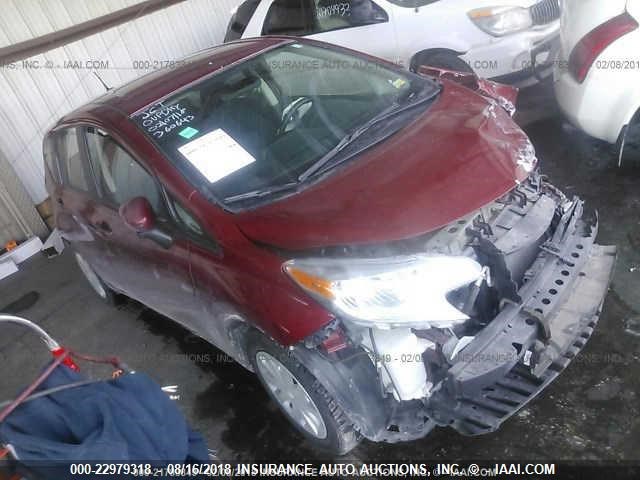3N1CE2CP5GL360643 - 2016 NISSAN VERSA NOTE S/S PLUS/SV/SL/SR RED photo 1