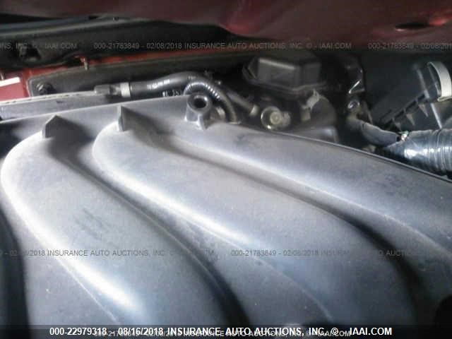 3N1CE2CP5GL360643 - 2016 NISSAN VERSA NOTE S/S PLUS/SV/SL/SR RED photo 10