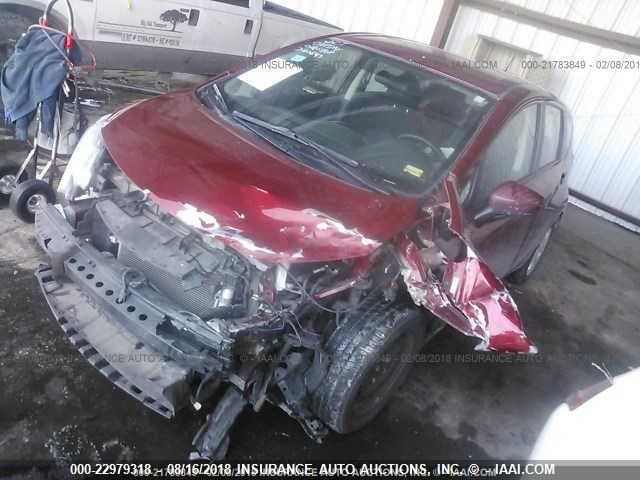 3N1CE2CP5GL360643 - 2016 NISSAN VERSA NOTE S/S PLUS/SV/SL/SR RED photo 2