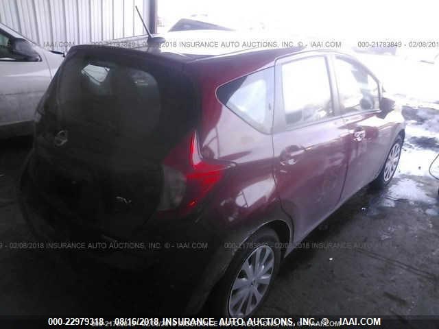 3N1CE2CP5GL360643 - 2016 NISSAN VERSA NOTE S/S PLUS/SV/SL/SR RED photo 5