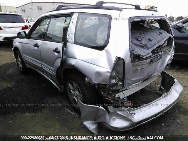 JF1SG65683G722970 - 2003 SUBARU FORESTER 2.5XS Unknown photo 3