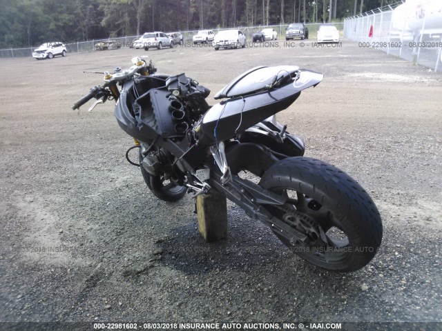 JKBZXJC135A015631 - 2005 KAWASAKI ZX636 C1 BLACK photo 3