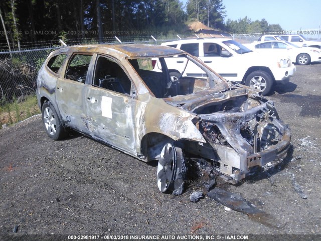 1GNLRHEDXAJ225767 - 2010 CHEVROLET TRAVERSE LTZ SILVER photo 1