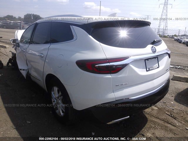 5GAERBKW6JJ264359 - 2018 BUICK ENCLAVE ESSENCE WHITE photo 3