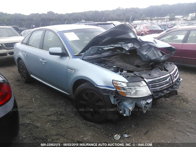 1FAHP24W48G111698 - 2008 FORD TAURUS SEL GRAY photo 1