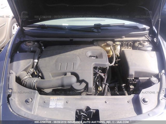 1G1ZC5E17BF198632 - 2011 CHEVROLET MALIBU 1LT GRAY photo 10