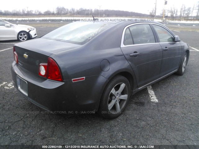 1G1ZC5E17BF198632 - 2011 CHEVROLET MALIBU 1LT GRAY photo 4