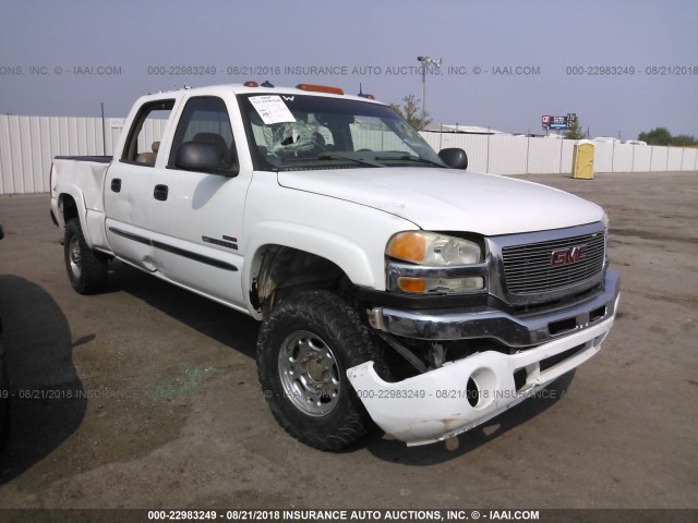 1GTHK23123F166485 - 2003 GMC SIERRA K2500 HEAVY DUTY WHITE photo 1