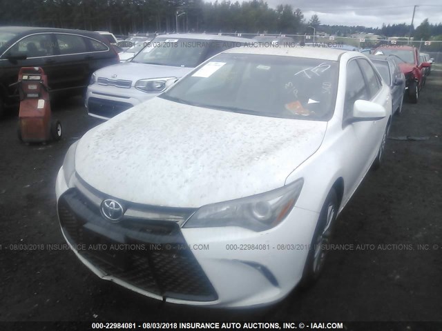 4T1BF1FK9GU183371 - 2016 TOYOTA CAMRY LE/XLE/SE/XSE WHITE photo 6
