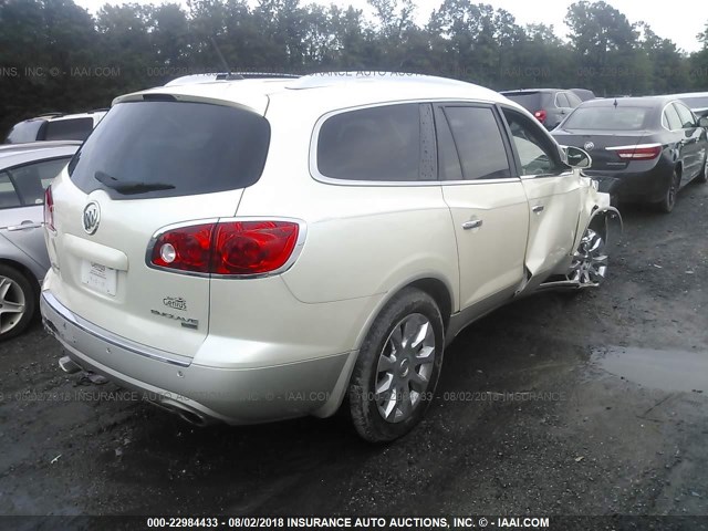 5GAKRCED2BJ381389 - 2011 BUICK ENCLAVE CXL CREAM photo 4