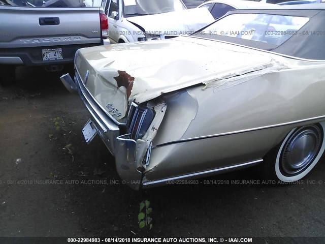 384679M167193 - 1969 OLDSMOBILE 98 BEIGE photo 6