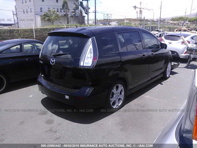 JM1CR2W30A0359740 - 2010 MAZDA 5  Black photo 4