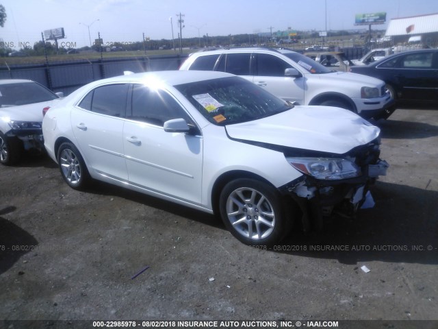 1G11C5SL0FF113834 - 2015 CHEVROLET MALIBU 1LT WHITE photo 1