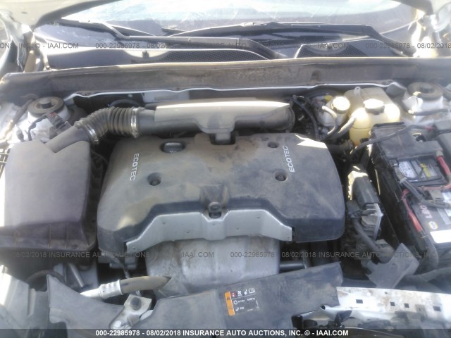 1G11C5SL0FF113834 - 2015 CHEVROLET MALIBU 1LT WHITE photo 10