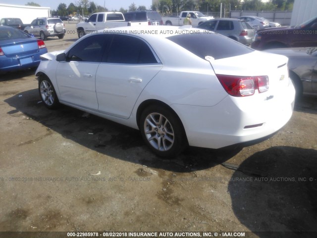 1G11C5SL0FF113834 - 2015 CHEVROLET MALIBU 1LT WHITE photo 3